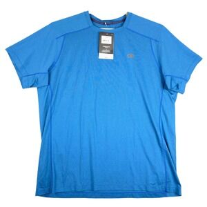Outdoor Research Men's‎ Argon T-Shirt Cascade Blue Short Sleeve Size XXL
